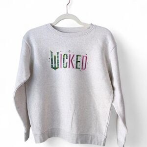 Broadway Women's Grey and Cream Sweatshirt